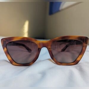 DIFF Camila Andes Tortoise Cat-Eye Sunglasses